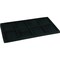 Black Jewelry Display Case (Removable Magnetic Lid) w/ Black 8-slot Plastic Tray